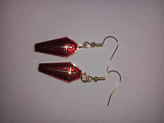 coffin Earrings