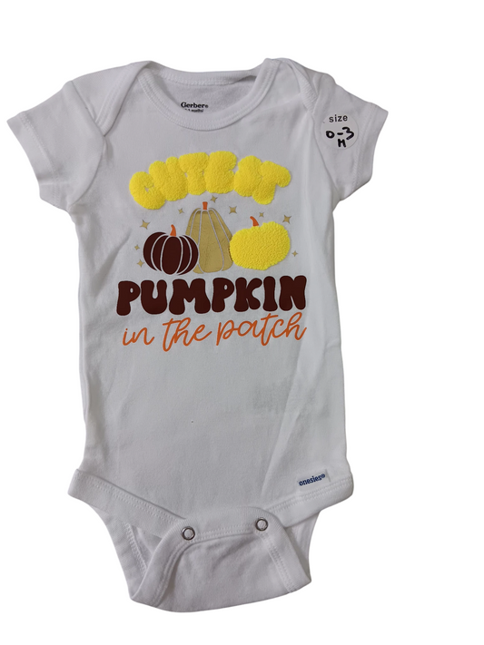 cutest pumpkin in the patch onesies