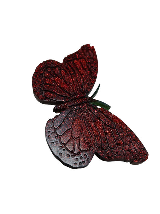 butterfly hairclip