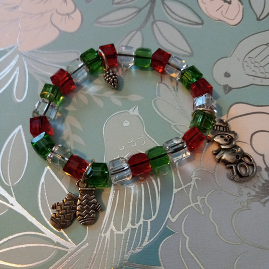 Christmas stretch bracelet